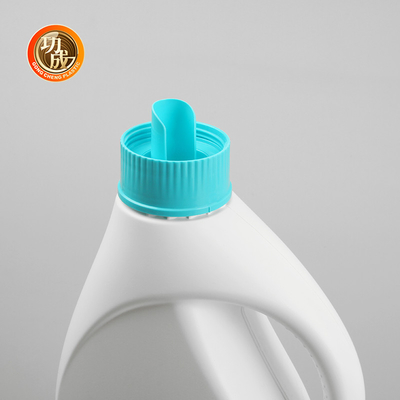 A prueba de fugas de detergente líquido de PE reciclable Botella vacía con tapa de tornillo