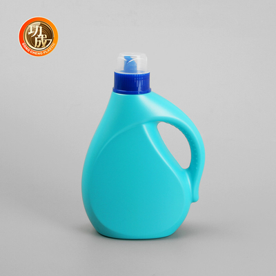 A prueba de fugas de detergente líquido de PE reciclable Botella vacía con tapa de tornillo
