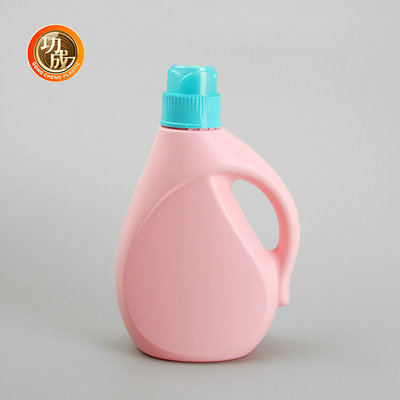 Botella de detergente para ropa azul versátil Botella de líquido de lavado recargable