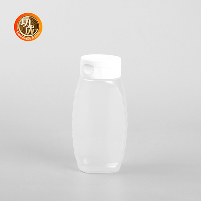 Condimento Botella de salsa de plástico para el tratamiento de la superficie de estampado en caliente