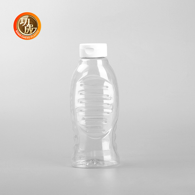 Botella de plástico transparente para llenar fácilmente