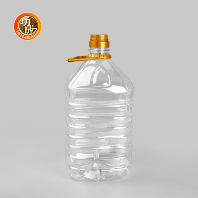 Calidad alimenticia Botellas de plástico transparente condimento Condimentos Embalaje en cilindro 1000ml-1800ml